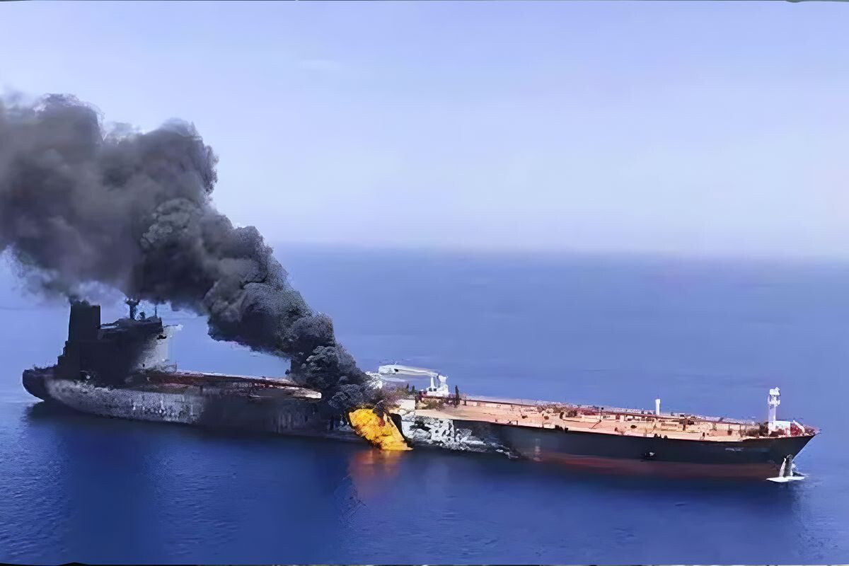 Explosive Attack Hits Oil Tanker Off Oman Coast