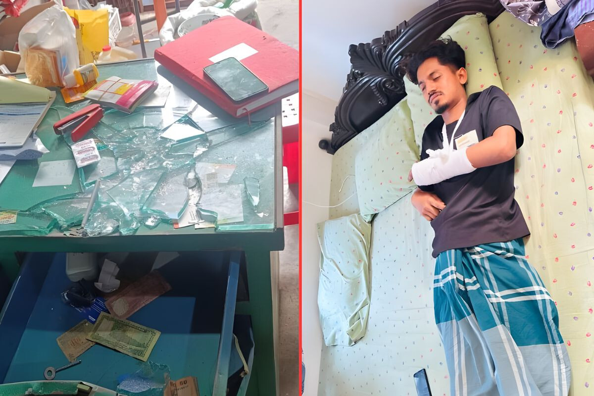 Extortion Row Sparks Violent Market Attack