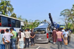 Fatal Collision Between Bus and Minibus in Barishal