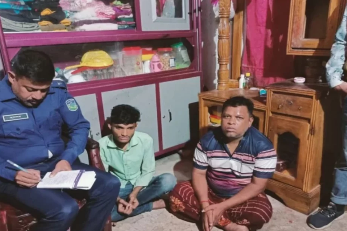 Father and Son Arrested Over Theft From In-Laws