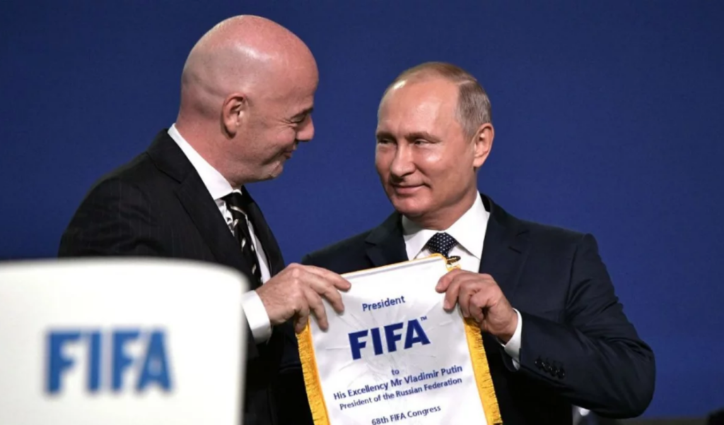 fifa chief supports lifting russia ban FIFA Chief Supports Lifting Russia Ban