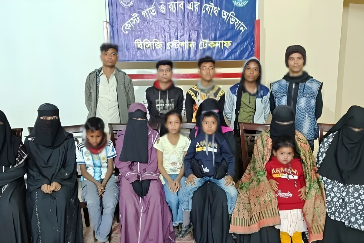 Fifteen Rescued from Teknaf Trafficking Den