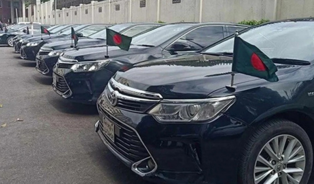 fifty vehicles ready for new cabinet ministers Fifty Vehicles Ready for New Cabinet Ministers
