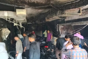 Fire at Teribazar Plaza Claims Two Lives