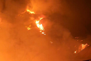 Fire Destroys Youth League Leader’s Jute Warehouse in Sripur