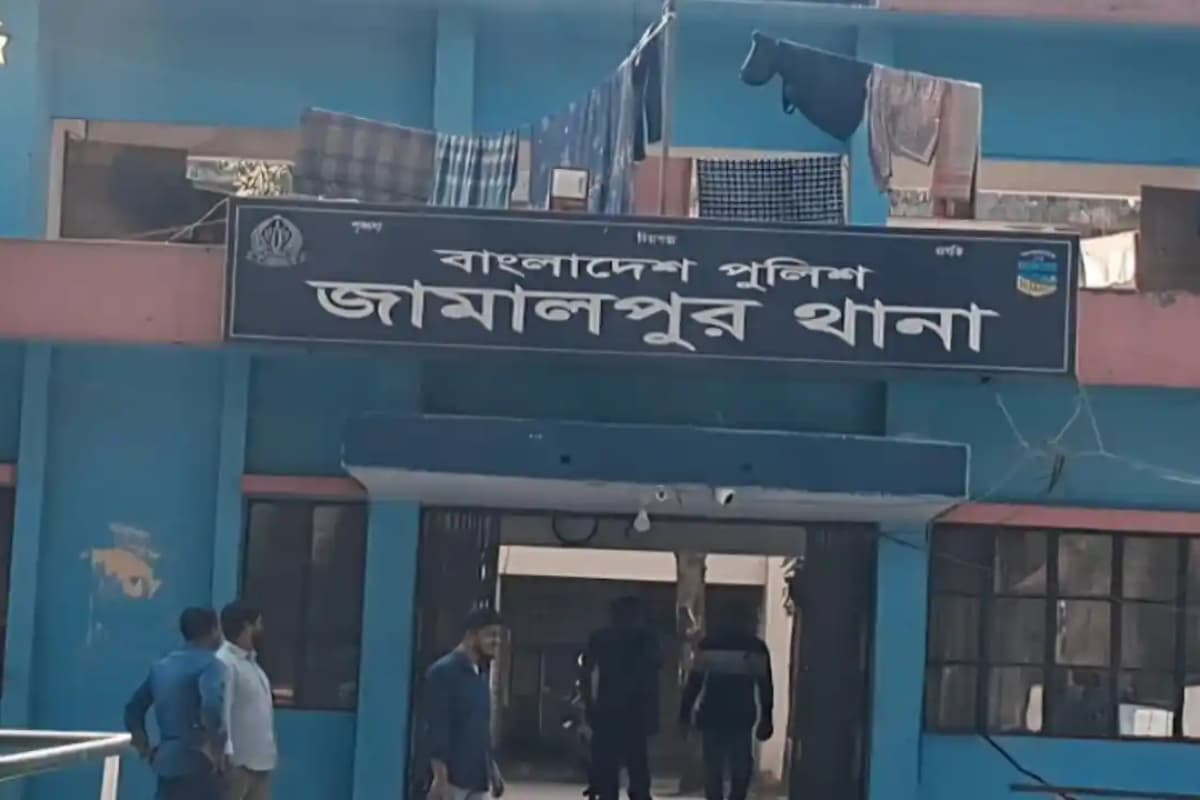 Fire Scare at Jamalpur Police Station
