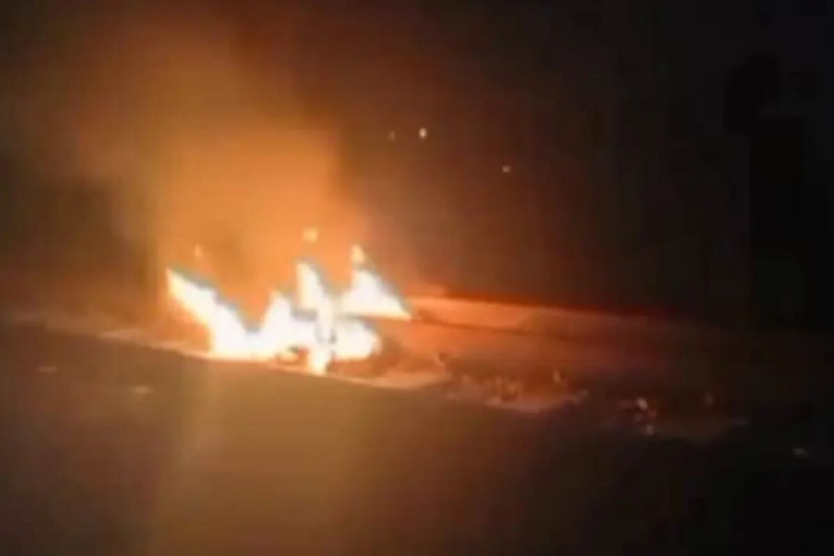 Fire Set on Railway Tracks in Brahmanbaria, Train Movement Temporarily Disrupted