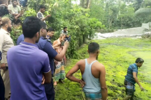 Firearm Recovered From Pond in Bhola
