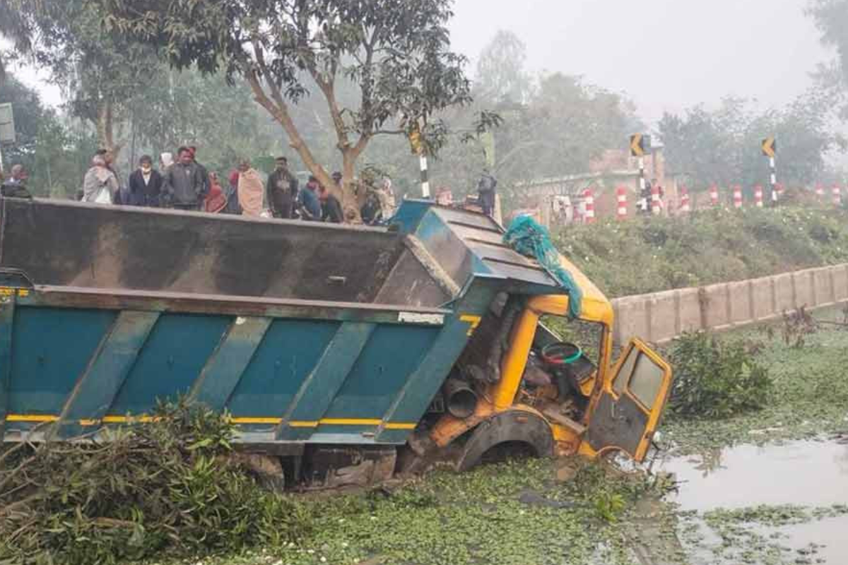 Five Killed in Naogaon Dump Truck Crash