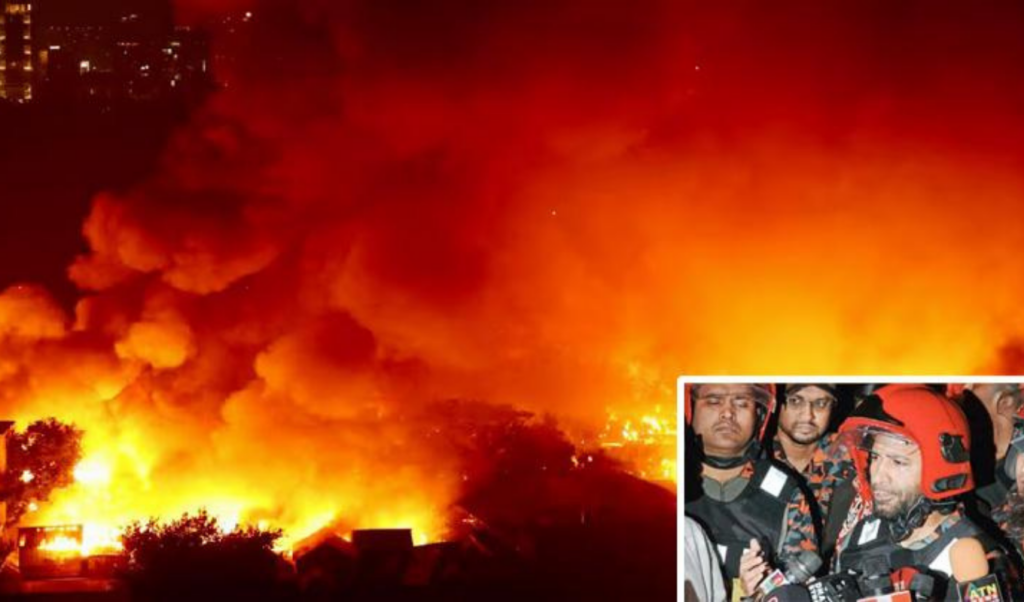 five member probe committee formed over korail slum fire Five-Member Probe Committee Formed over Korail Slum Fire