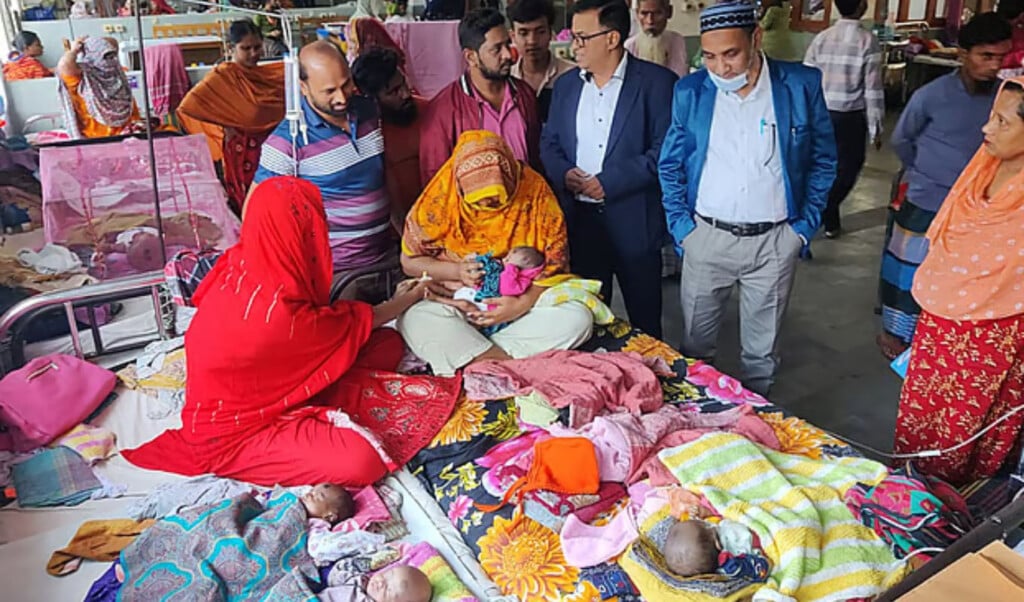 five simultaneously born newborns admitted to hospital in barishal due to illness Five Simultaneously Born Newborns Admitted to Hospital in Barishal Due to Illness