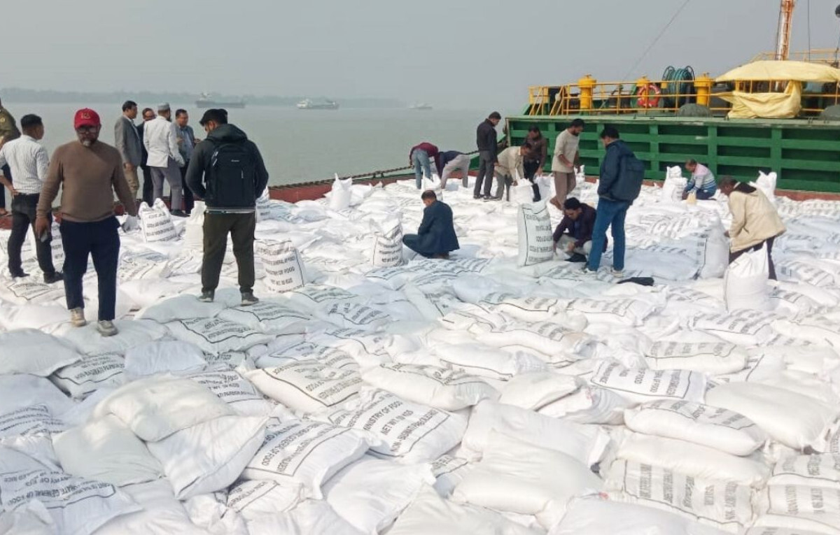 Five Thousand Tonnes of Indian Rice Arrive