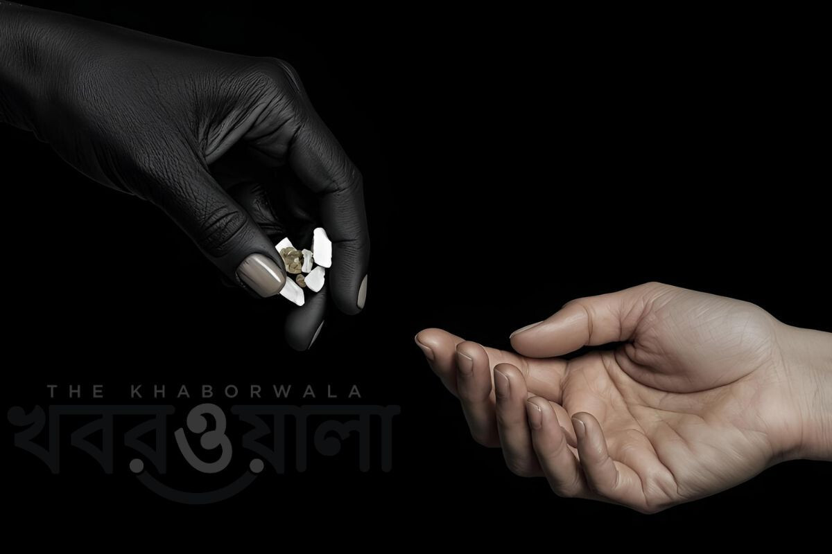 Food and medicine are smuggled, drugs return in exchange