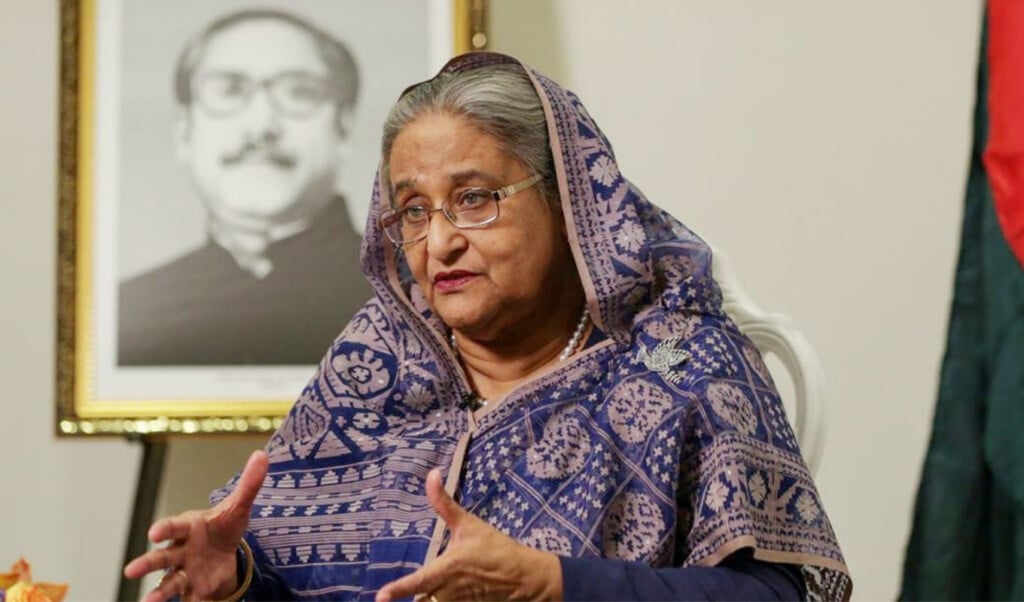 former prime minister sheikh hasina condemns bangladesh interim government loudly India Distances Itself from Sheikh Hasina’s Planned Delhi Address