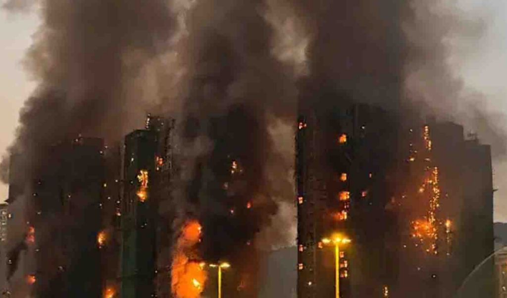 four dead in hong kong residential tower fire Four Dead in Hong Kong Residential Tower Fire
