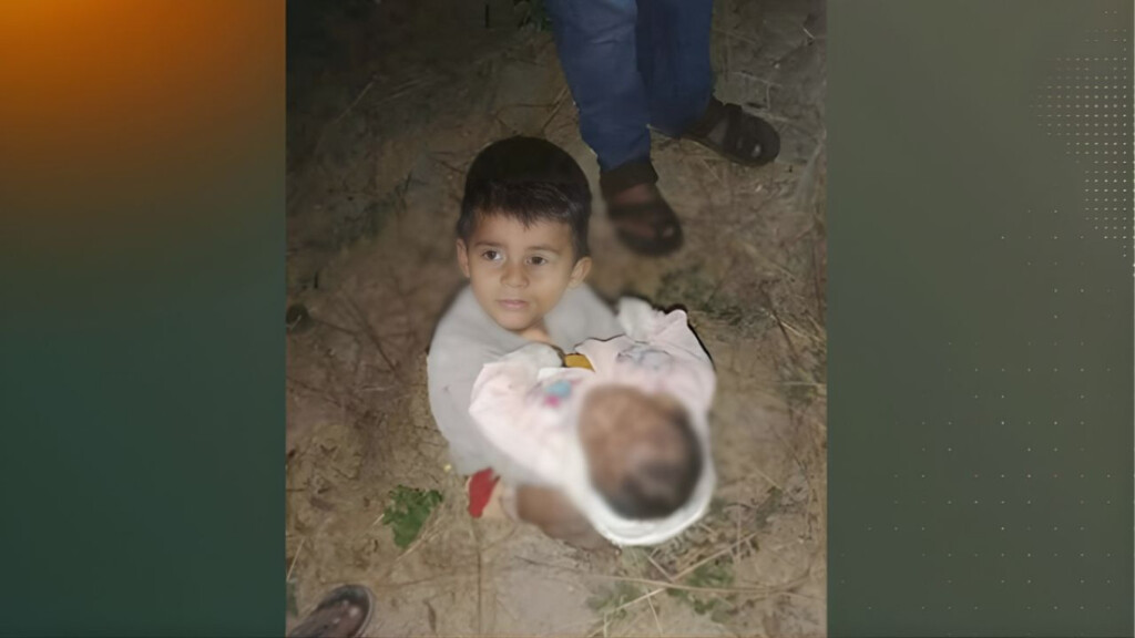 four year old protects brother after heartless abandonment Four-Year-Old Protects Brother After Heartless Abandonment