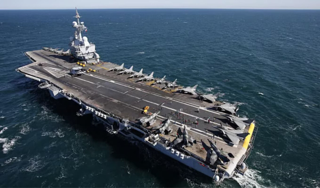 france deploys aircraft carrier to mediterranean France Deploys Aircraft Carrier to Mediterranean