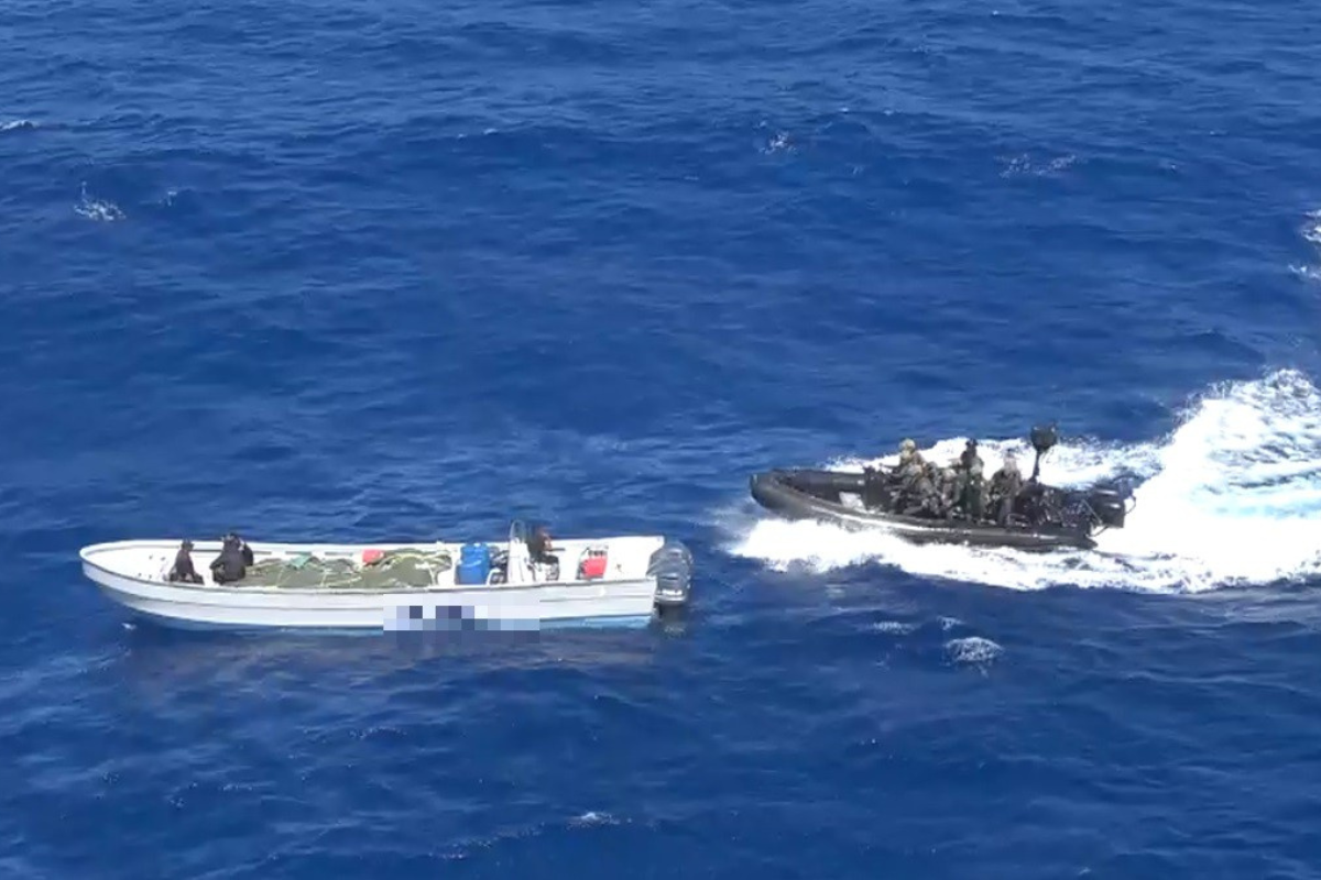 French Navy Intercepts Drug-Smuggling Go-Fast Boat