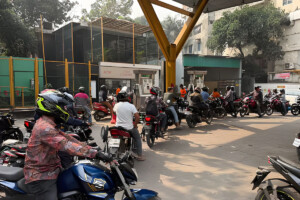 Fuel Shortage Sparks Long Queues in Dhaka