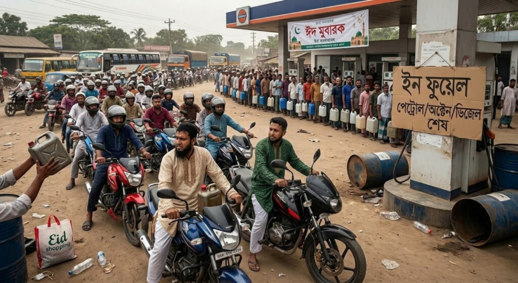 fuel shortage strains eid travel Fuel Shortage Strains Eid Travel