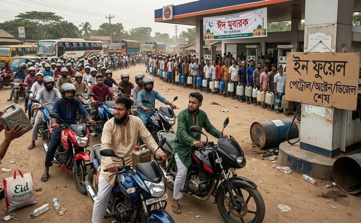 Fuel Shortage Strains Eid Travel