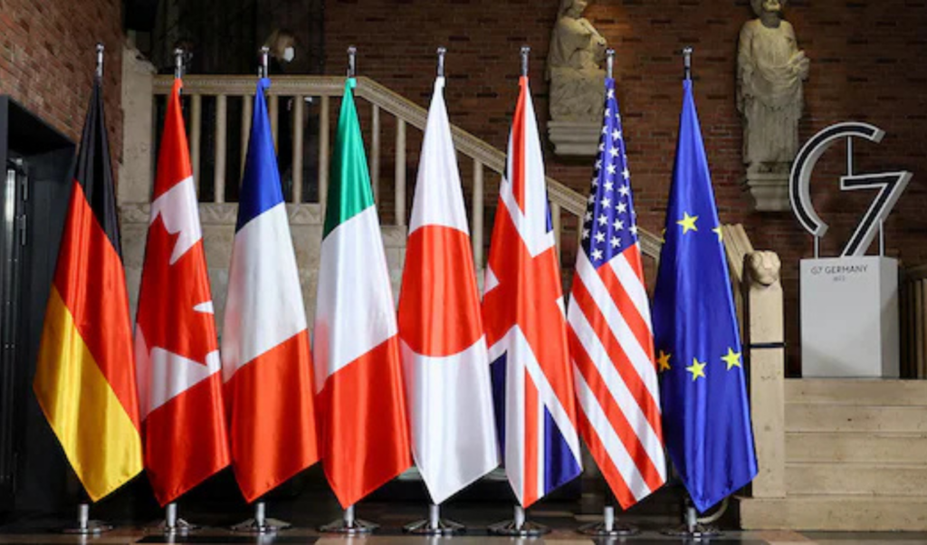 g7 ministers vow to target countries increasing russian oil purchases G7 Ministers Vow to Target Countries Increasing Russian Oil Purchases