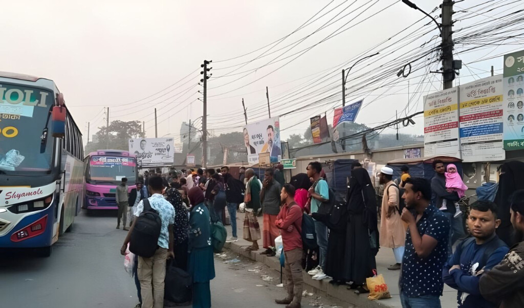 gajipur highways paralyzed by 50km traffic jam Gajipur Highways Paralyzed by 50km Traffic Jam