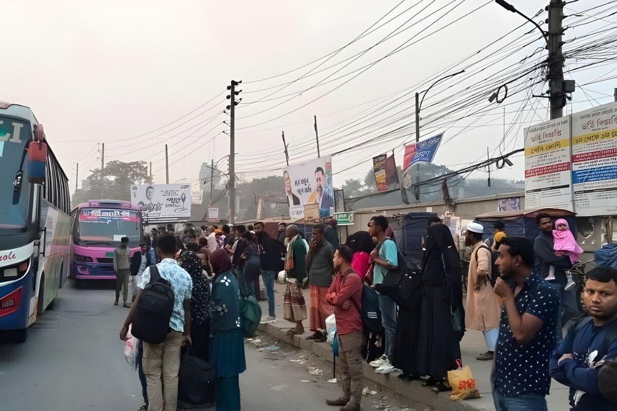 Gajipur Highways Paralyzed by 50km Traffic Jam