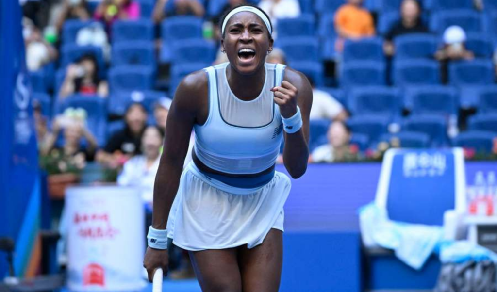 gauff battles through to keep china open title defence alive Gauff Battles Through to Keep China Open Title Defence Alive