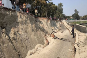 Gazipur Road Collapses Prior to Official Opening