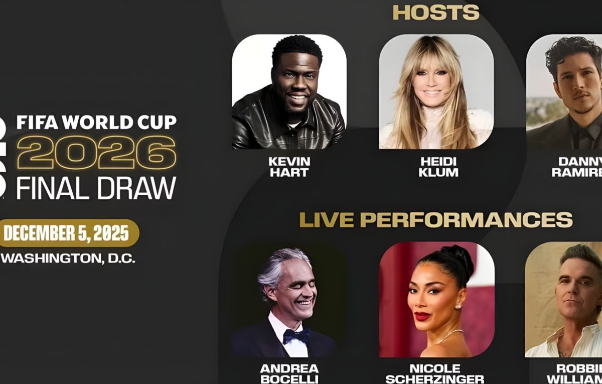 Global Superstars Set to Light Up the 2026 FIFA World Cup Draw in Washington DC
