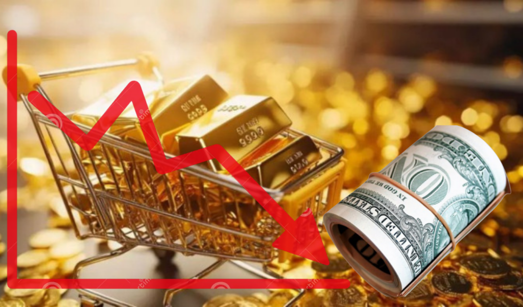 gold prices fall as us dollar strengthens Gold Prices Fall as US Dollar Strengthens