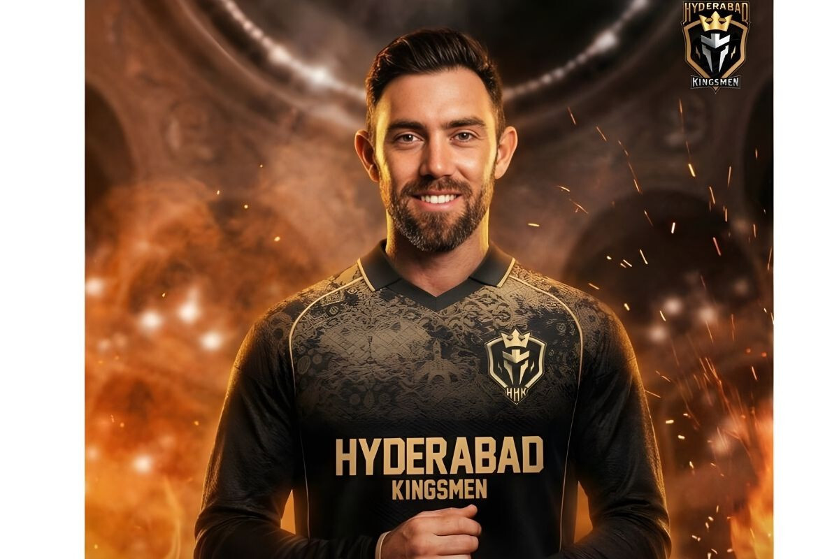 Great news from Hyderabad: Maxwell joins the squad