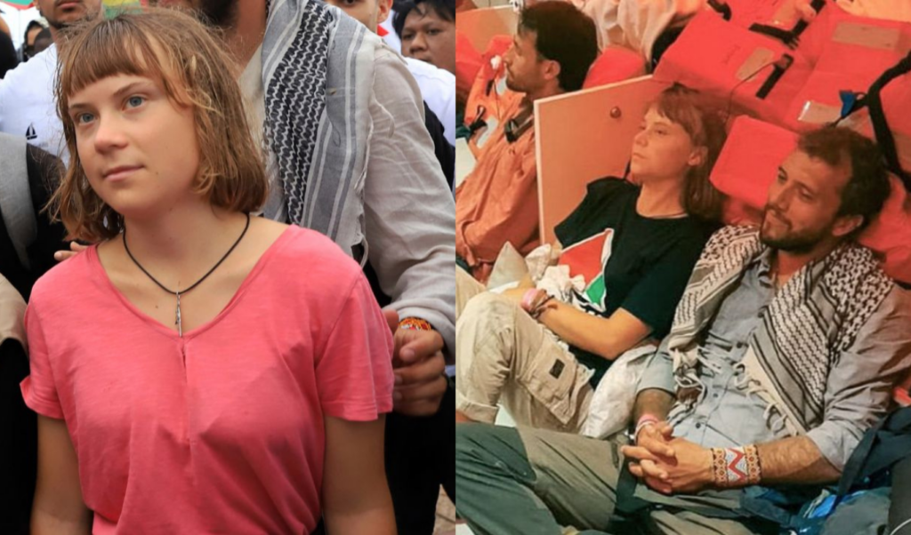 Greta Thunberg Among Gaza Flotilla Detainees to Leave Israel 2 greta thunberg among gaza flotilla detainees to leave israel Greta Thunberg Among Gaza Flotilla Detainees to Leave Israel