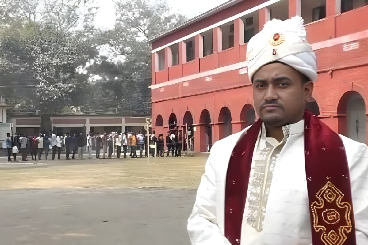 Groom Casts Vote Amid Nilphamari Festivities