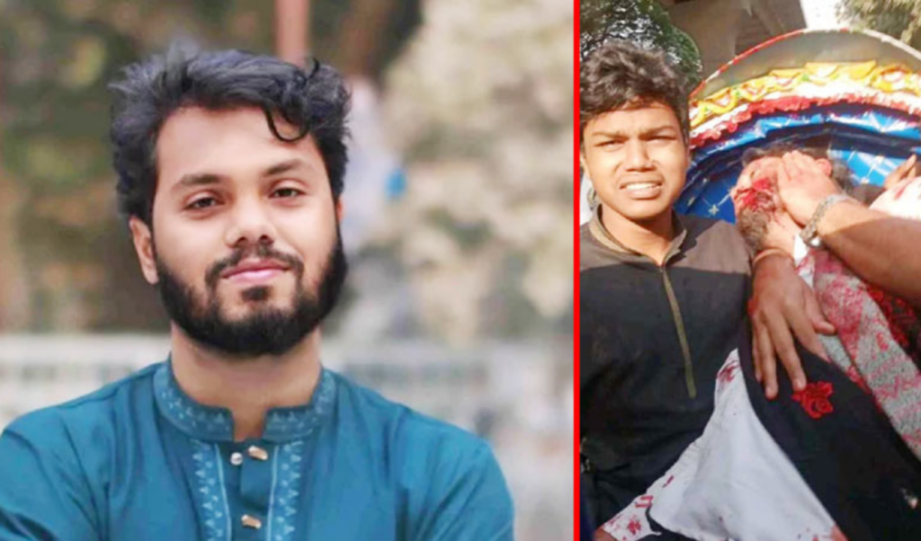 gunmen shoot inqilab mancha spokesperson osman hadi in dhaka Gunmen Shoot Inqilab Mancha Spokesperson Osman Hadi in Dhaka
