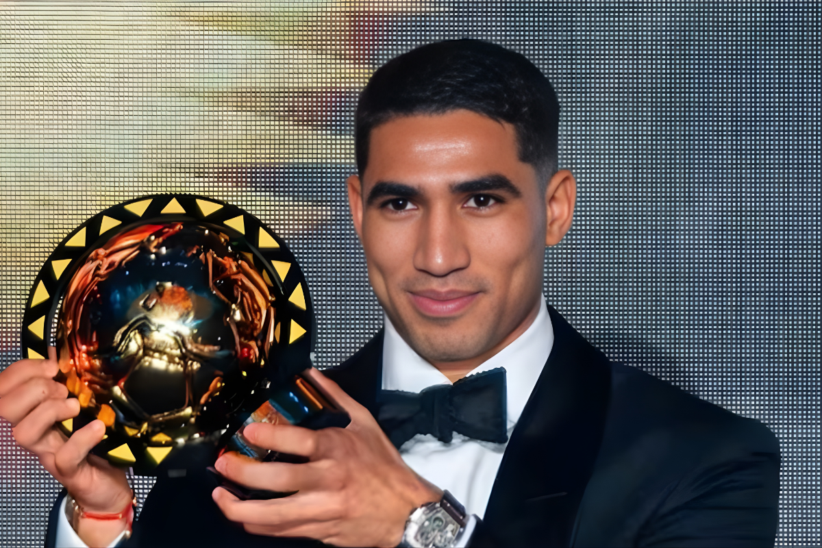Hakimi Shocks Africa! Defender Breaks 52-Year Curse to Win Top Award
