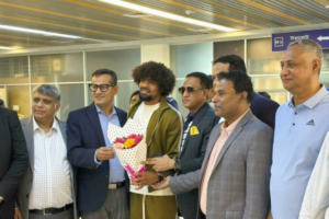 Hamza Arrives in Dhaka Ahead of Asian Cup Qualifier Against Hong Kong