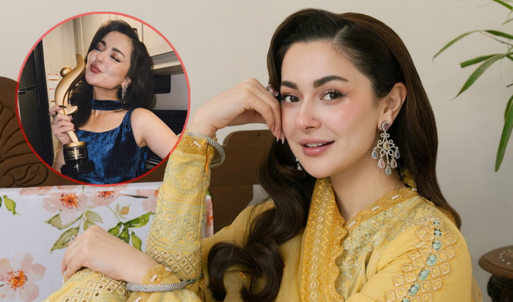 hania aamir wins the prestigious global star award at the hum awards Hania Aamir Wins the Prestigious ‘Global Star Award’ at the Hum Awards