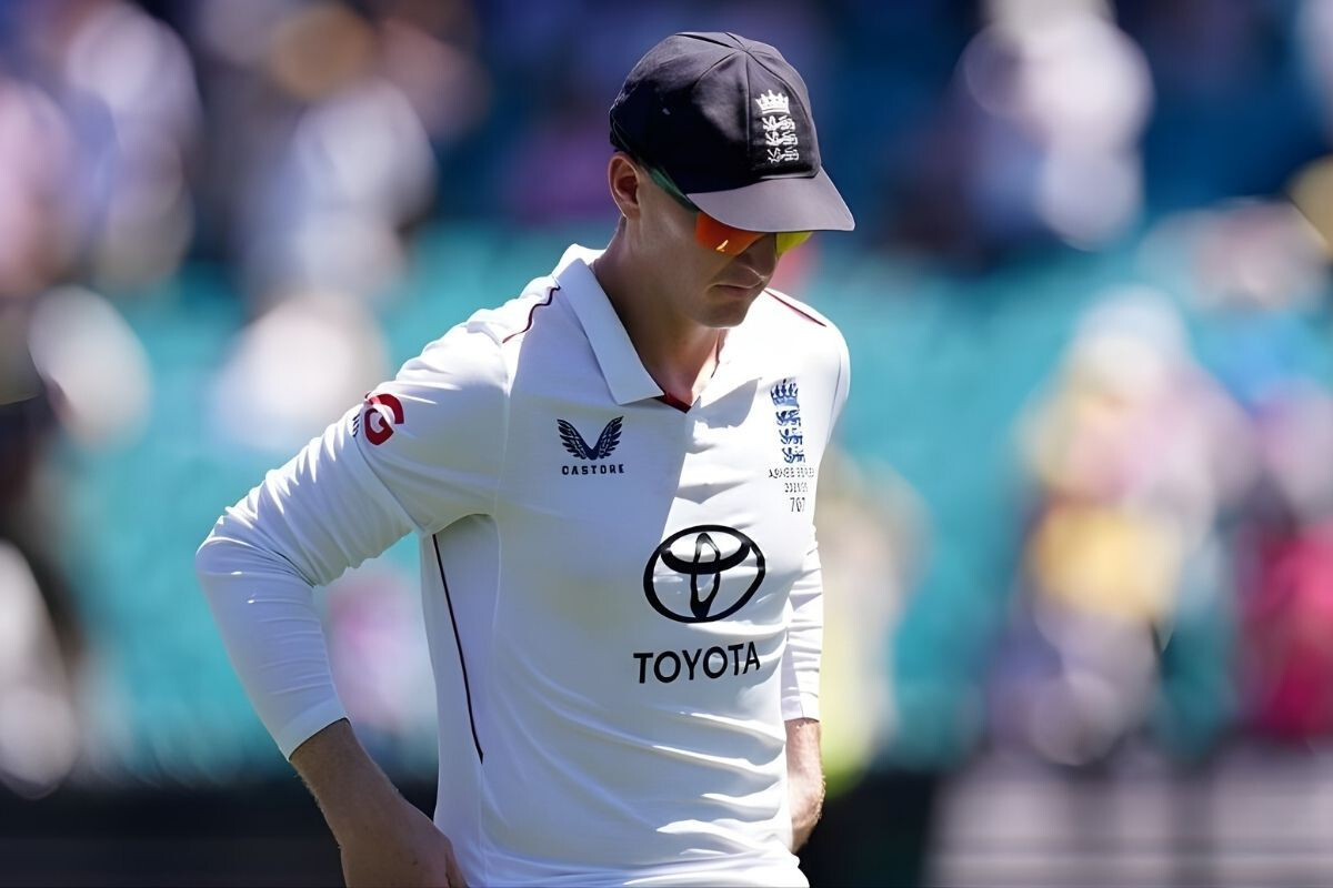 “Harry Brook was stopped by a bouncer before he could reach the ashes.”