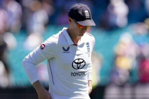 “Harry Brook was stopped by a bouncer before he could reach the ashes.”