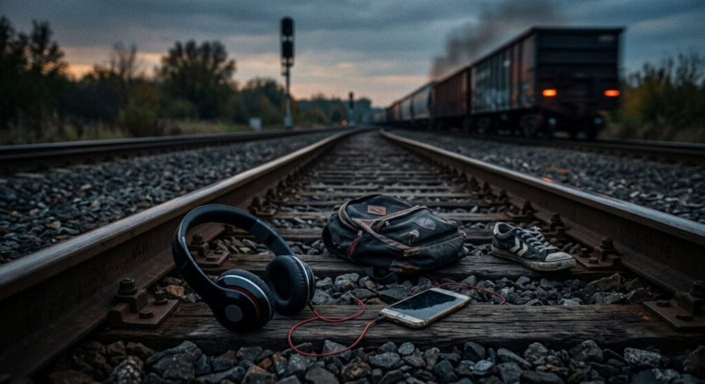 headphones on track young man fatally struck Headphones on Track: Young Man Fatally Struck