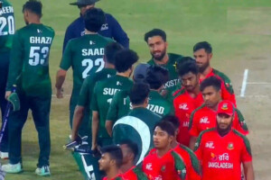 Heartbreak for Ripon and Saklayen as Pakistan Shaheens Triumph in Super Over
