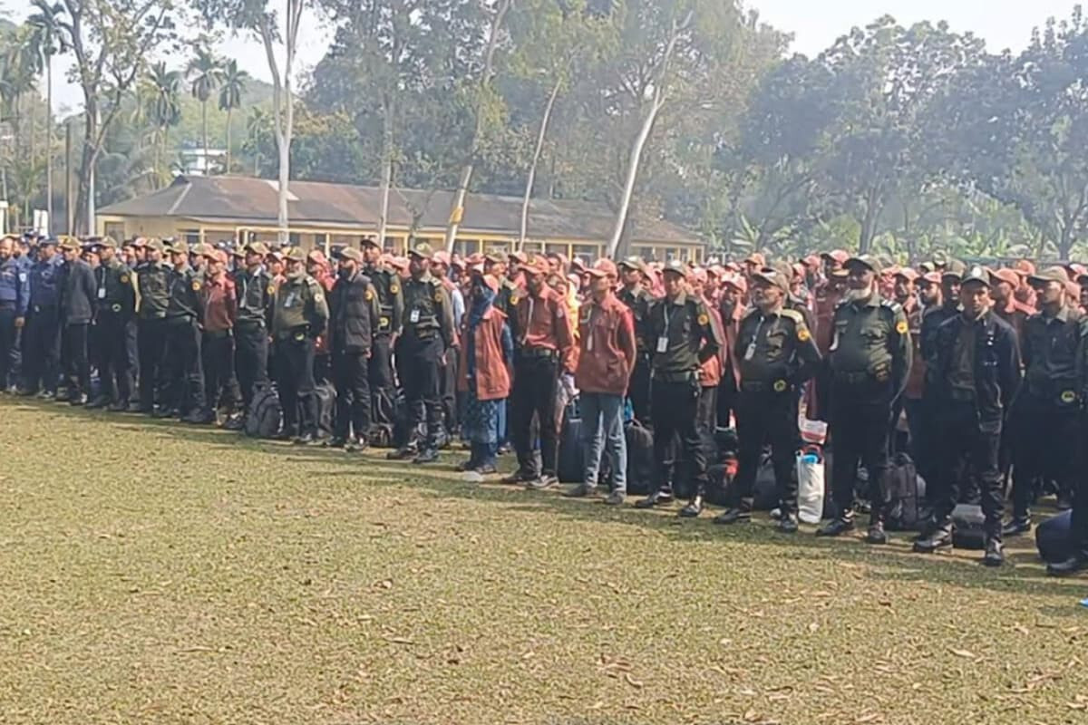 Heightened Security at 218 Lalmonirhat Polling Stations