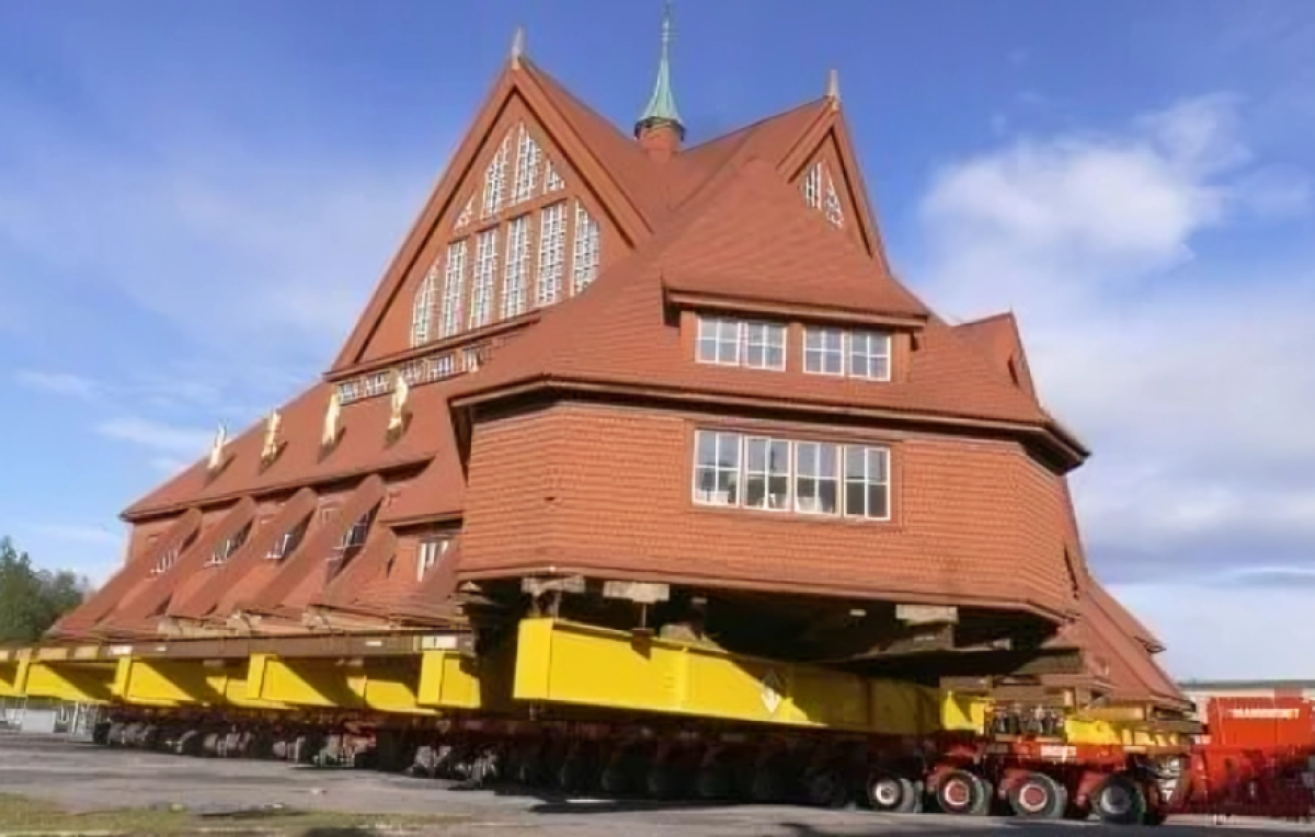 Historic Swedish Church Inches Closer to New Home