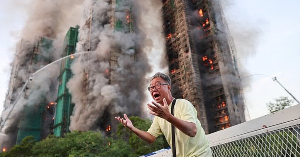 hong kong tower block fire claims 36 lives 279 still missing Hong Kong Tower Block Fire Claims 36 Lives, 279 Still Missing