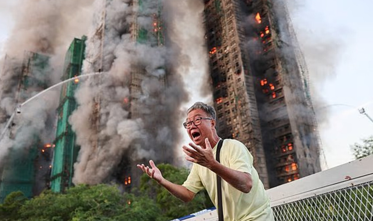 Hong Kong Tower Block Fire Claims 36 Lives, 279 Still Missing