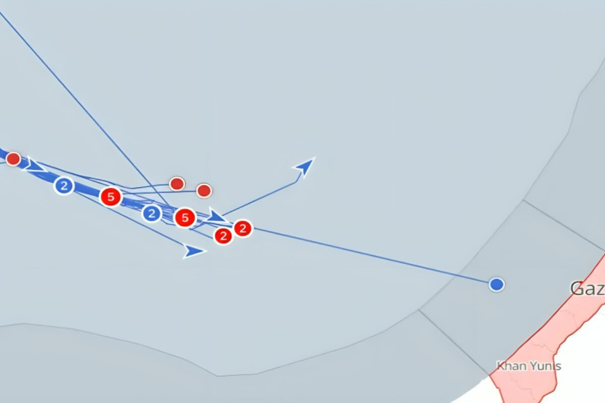 Humanitarian Vessel Reaches Gaza Waters