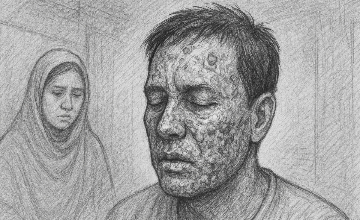 Husband’s Face Severely Burned in Acid Attack by Second Wife