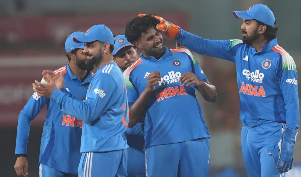 icc issues warning to harshit rana over provocative action ICC Issues Warning to Harshit Rana Over Provocative Action